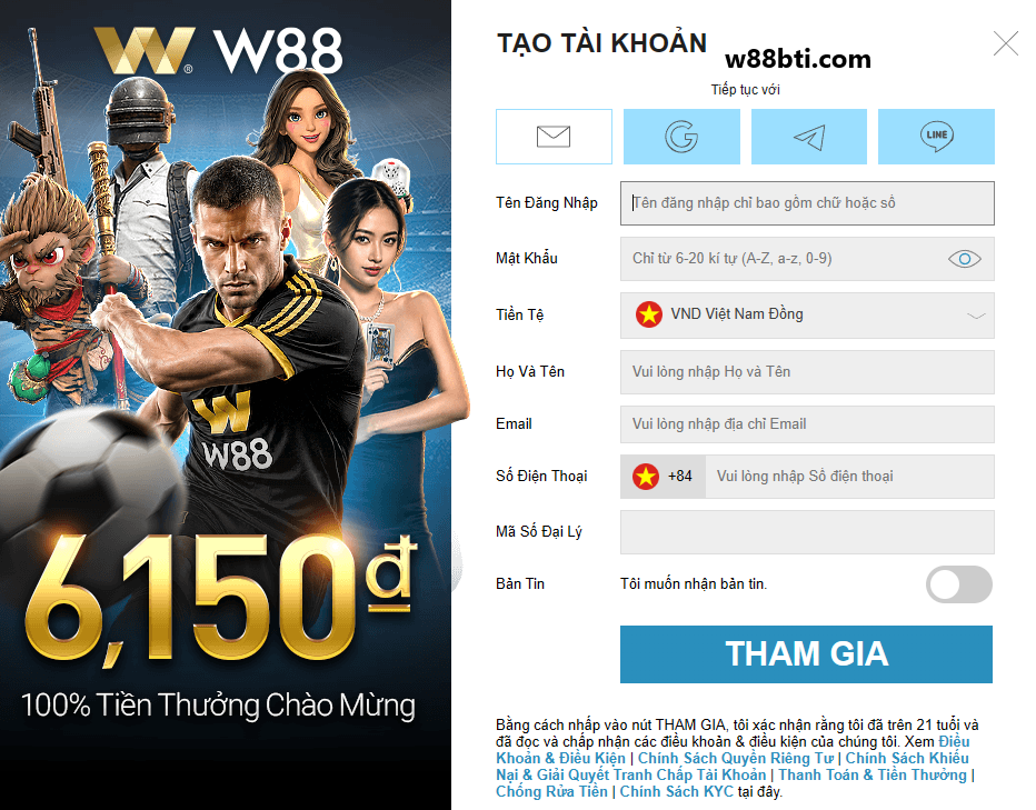 W88 resurrection - Link vào W88 mới nhất mobile & PC 2026 - Link W88 5 huong dan cac buoc dang ky w88